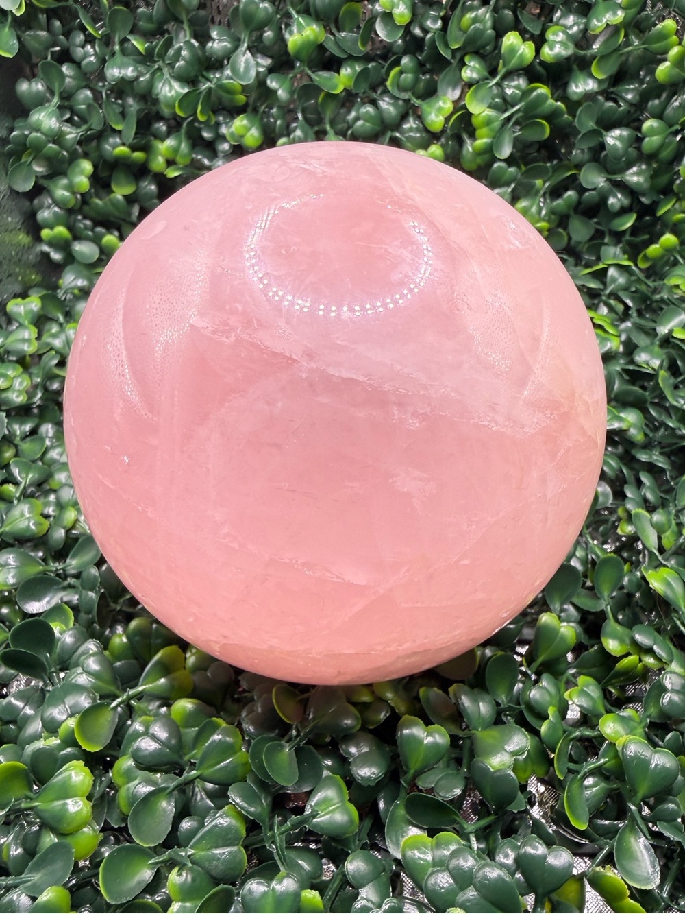 4.2 lb Rose Quartz Sphere - Picture 5 of 5